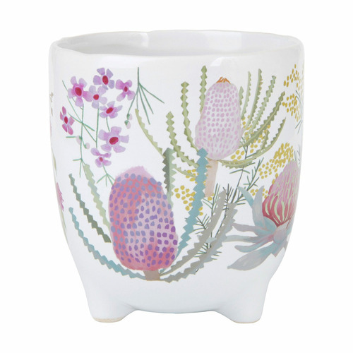 Maxwell & Williams Royal Botanic Gardens Native Blooms 12cm Plant Pot