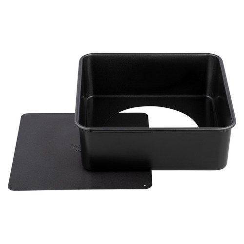 BakerMaker Non-Stick Square Loose Base Cake Pan