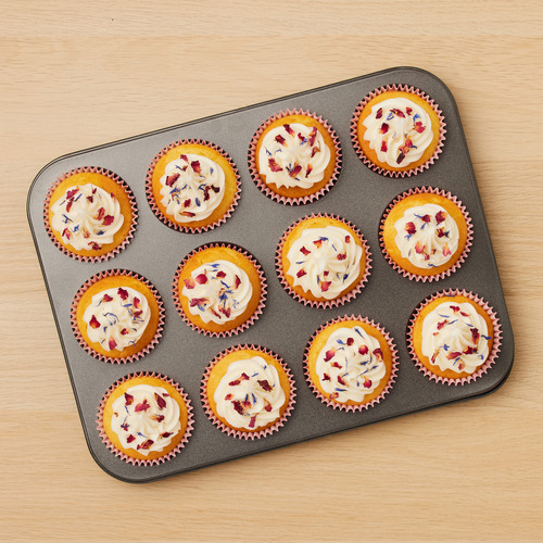 BakerMaker NonStick Cupcake Pan Temple & ster