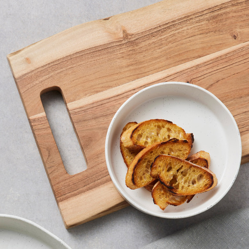 Menara Rectangular Acacia Wood Serving Board