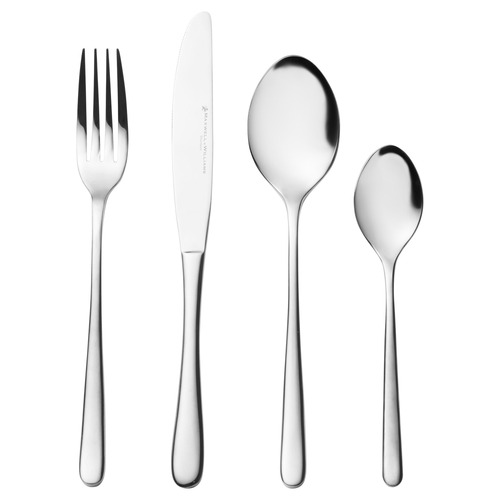 24 Piece Leveson Stainless Steel Cutlery Set