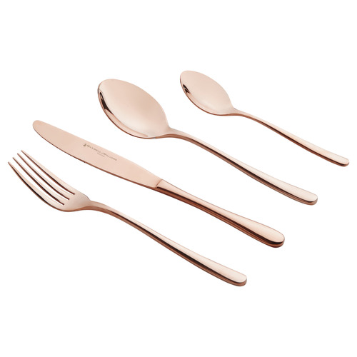 24 Piece Leveson Stainless Steel Cutlery Set