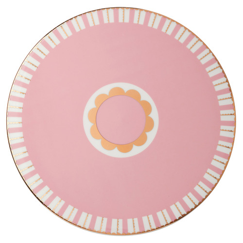 Pink Teas & C's Regency 28cm Footed Cake Stand