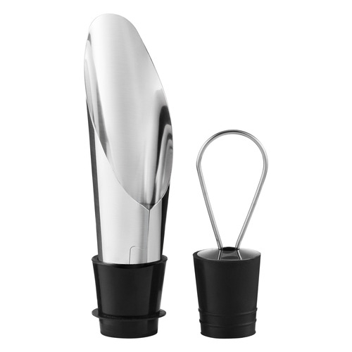 2 Piece Cocktail & Co Wine Spout Pourer Set Temple & ster