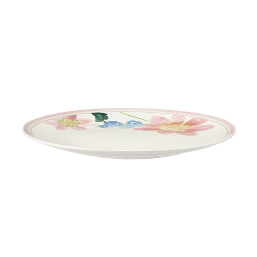 Primula 27cm Porcelain Coupe Dinner Plates | Temple & Webster