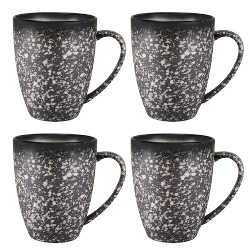 Caviar 420ml Porcelain Coupe Mugs