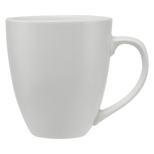 White Basics 480ml Porcelain Coupe Mugs | Temple & Webster