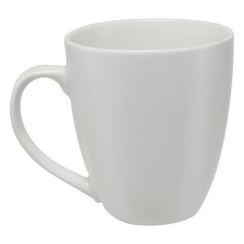 White Basics 480ml Porcelain Coupe Mugs