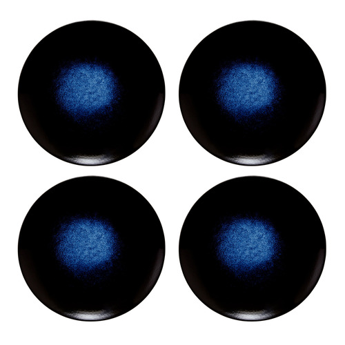 Midnight Caviar Coupe Side Plates