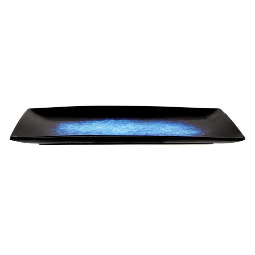 Midnight Caviar Porcelain Serving Platter