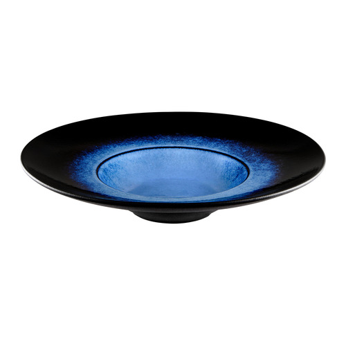 Midnight Caviar 28cm Porcelain Show Plates
