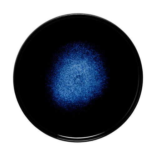 Midnight Caviar 21.2cm High Rim Side Plates
