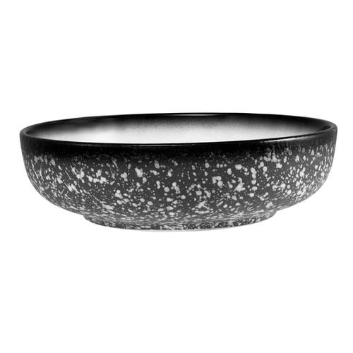 Granite Caviar 22cm Porcelain Coupe Bowls