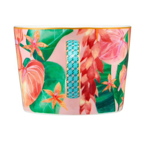 Blue Teas & C's Tropicana 250ml Porcelain Cup & Saucer