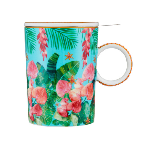 Blue Teas & C's Tropicana 340ml Mug with Infuser