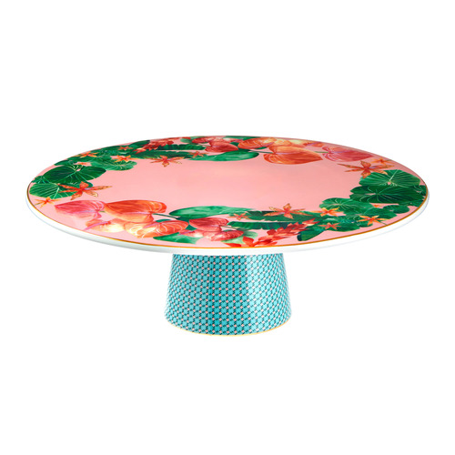 Teas & C's Tropicana 28cm Footed Cake Stand