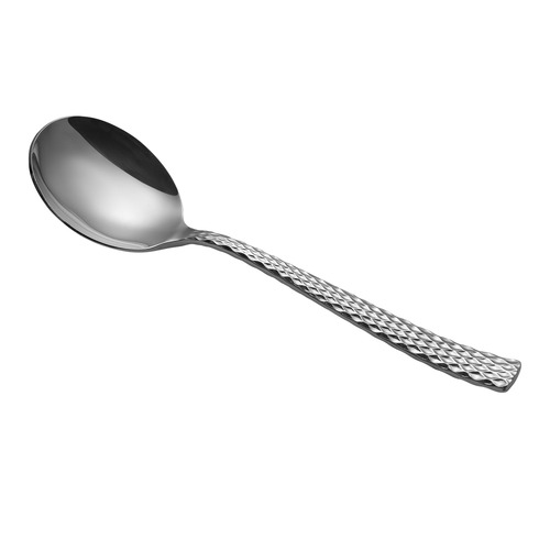 Diamonds Stainless Steel Soup Spoons