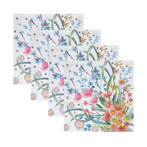 Royal Botanic Gardens Eucalyptus Bloom Cotton Napkins