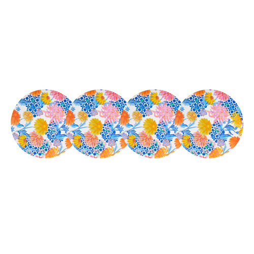 Sunburst 28cm Melamine Serving Plates