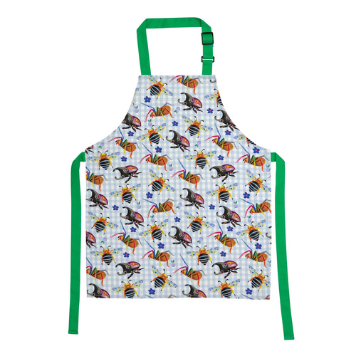8 Piece Green Pete Cromer Garden Party Kids Apron & Cookie Set
