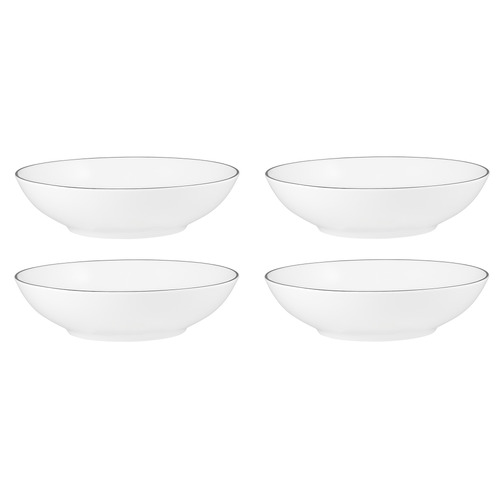 White 19cm Porcelain Coupe Bowls