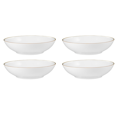 White 19cm Porcelain Coupe Bowls