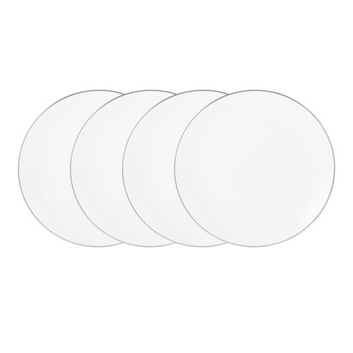 White 27.5cm Coupe Dinner Plates