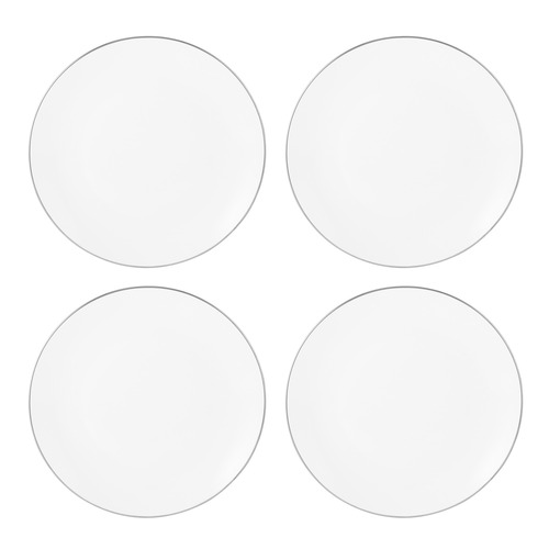 White 27.5cm Coupe Dinner Plates