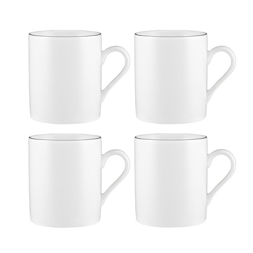 White 300ml Porcelain Mugs