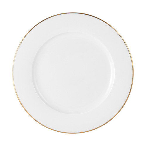 White 19cm Porcelain Rim Side Plates