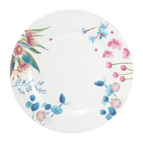 Royal Botanic Gardens Eucalyptus Bloom 27.5cm Rim Dinner Plates