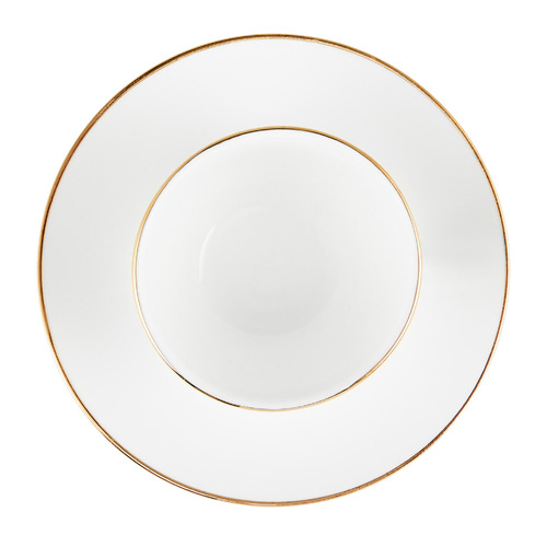 White 90ml Porcelain Coupe Demi Cups & Saucers