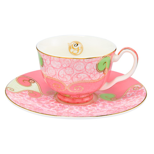 Glinda Wicked 85ml Porcelain Demi Cup & Saucers
