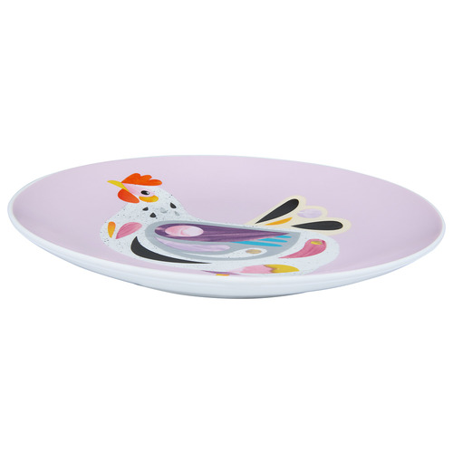 Purple Barn Friends Chook 20cm Plates