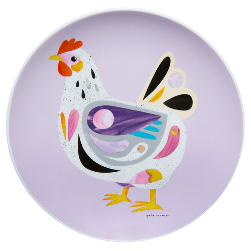 Purple Barn Friends Chook 20cm Plates