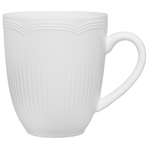 Rococo 390ml Porcelain Coupe Mugs
