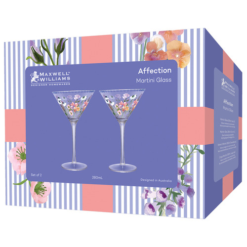 Affection 280ml Martini Glasses