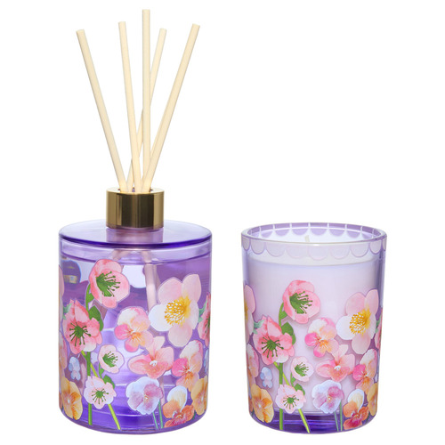 2 Piece Bergamot & Vetiver Affection Candle & Diffuser Set