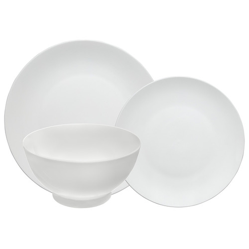 12 Piece Dynasty Porcelain Coupe Dinner Set