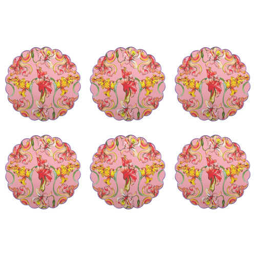Mystique Scallop Cotton Placemats