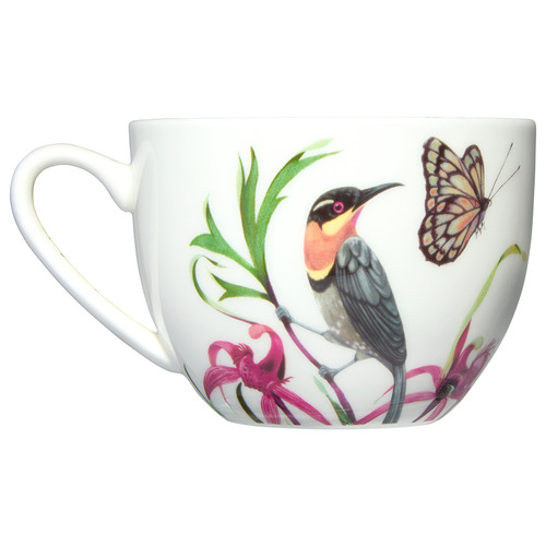2 Piece Spinebill Honeyeater Short Lyric 240ml Cup & Saucer Set