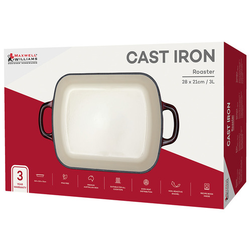 3L Cast Iron Roaster