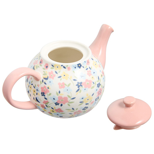 Olde English Floral Porcelain Teapot