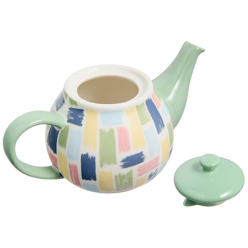 Olde English Brush Stroke Porcelain Teapot