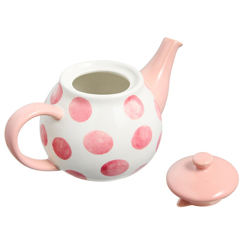 Pink Olde English Porcelain Teapot