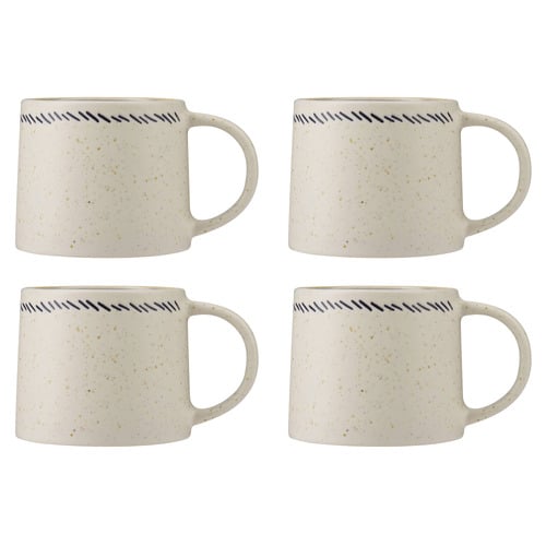 The Mug Club Indigo Blue Line 330ml Stoneware Mug