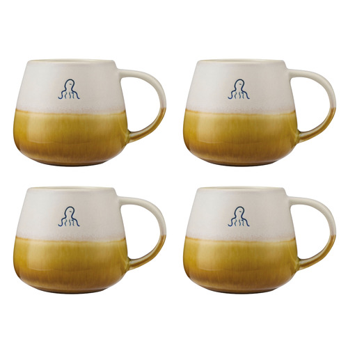The Mug Club Oceanic Snug Octopus 400ml Stoneware Mugs