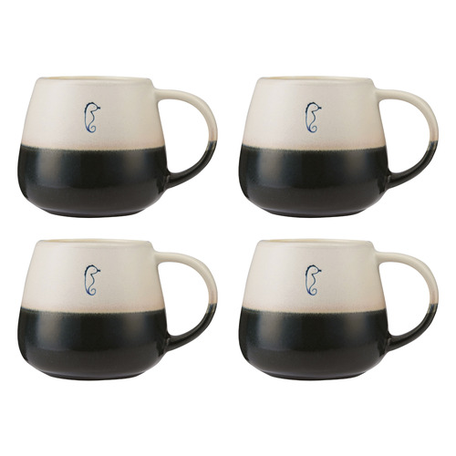 The Mug Club Oceanic Snug Seahorse 400ml Stoneware Mugs