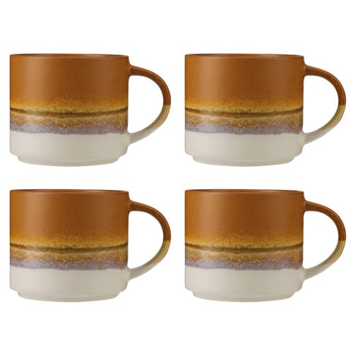 The Mug Club Earthy 370ml Stoneware Mugs