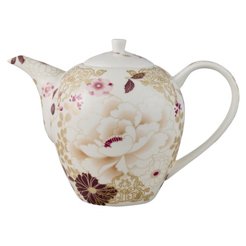 Kimono 1.1L Fine Bone China Teapot